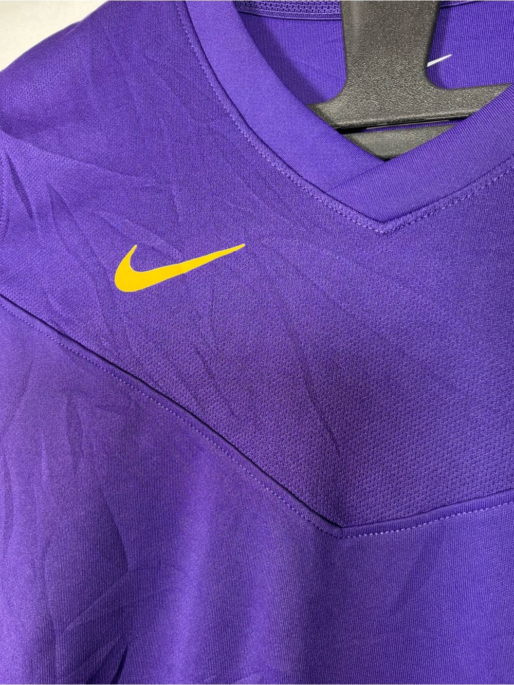 Nike Women’s Coaches Dri-FIT Long Sleeve Top Small Court Purple Sundown - Picture 5 of 9